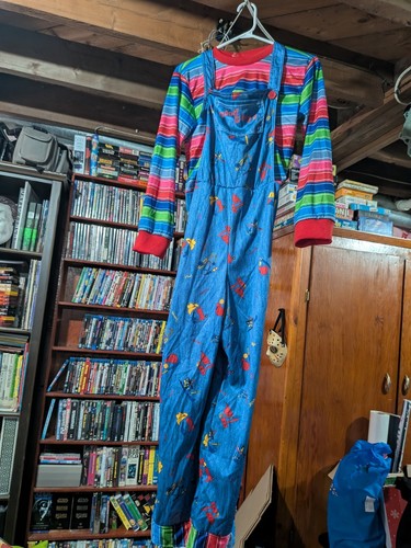 Spirit Halloween Adult Chucky Costume Size Large L / XL Child's Play Horror