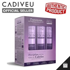 Cadiveu Plastica dos Fios Professional Straightening Wires Treatment Kit 34oz 1L