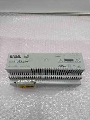 URMET 1083/20A 2Voice Video Intercom Power Supply 80W DIN Rail Used