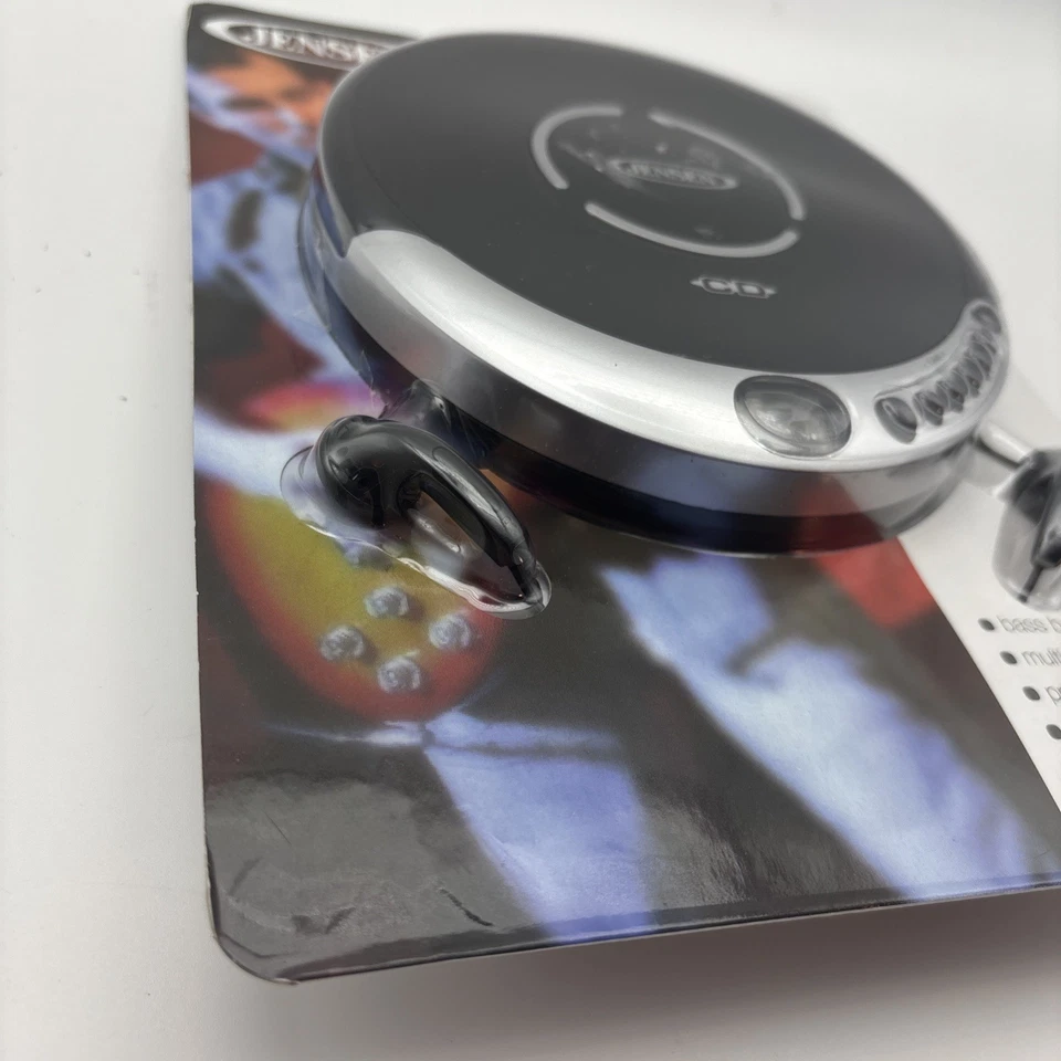 JENSEN CD-60 Portable CD Player BASS BOOST FM RECEIVER ANTI SKIP NEW NIP - Image 3 of 4