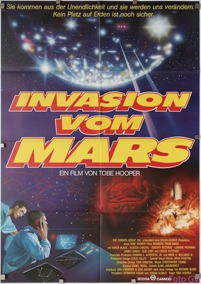 Plakat Invasion vom Mars/Invaders from Mars 1986 Karen Black, Tobe Hooper