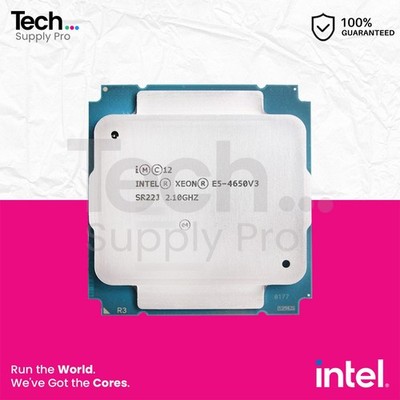 SR22J Intel Xeon E5-4650V3 12-Core 2.10GHz 30MB 105W 9.6GT/s FCLGA2011 Processor