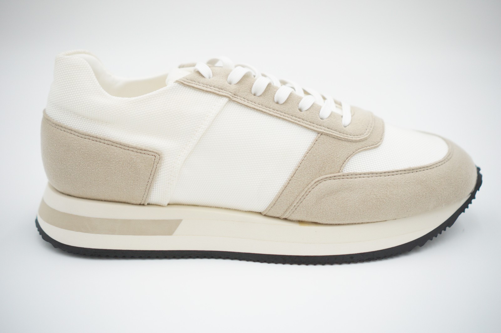 Men ETQ Amsterdam Sneakers Premium Suede & Nylon Beige EU44 UK10 US11 RPR €219 image 9