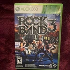 Rock Band 3 Microsoft Xbox 360 w/ Manual