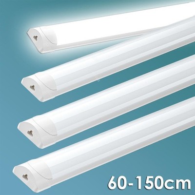 LED Deckenleuchte Panel Licht Feuchtraumlampe Werkstatt Röhre 30/60/90/120/150CM