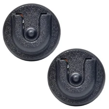 2PCS Universal Ham CB Radio Microphone Hanger Mobile Radio Speaker Mic Mount ...