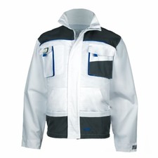 ART.MAS Work Jacket for Men, Classic White, Extra Warm, Adjustable