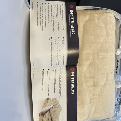 Coperta Riscaldata Elettrica Lancio 50x60'' Pelliccia Ecopelliccia Lavabile in Lavatrice - Foto 6 di 9