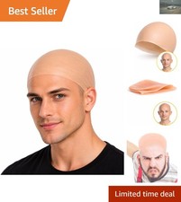 Latex Bald Cap for Fearless Halloween Transformations - Hand Wash Only