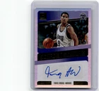 2018-19 Donruss Significant Signatures Tariq Abdul-Wahad Auto Sacramento Kings