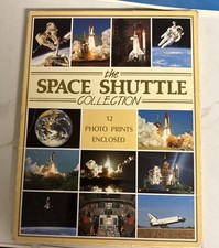 Vintage NASA Space Shuttle Collection 12 Photo Prints Challenger Crew Photo