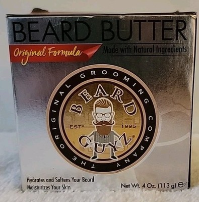 BEARD GUYZ Beard Butter Original Formula 4 oz The Original Grooming Company 