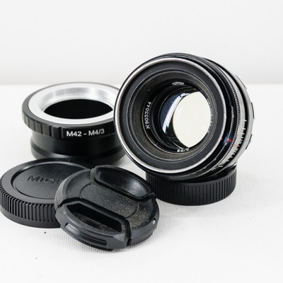 Helios 44-2 modifiziert für ''Seifenblase'' Bokeh für Micro 4/3rds