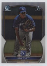 2023 Bowman Draft Chrome Refractor Hiro Wyatt #BDC-80 0r9g