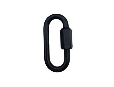 Black Stainless Steel 316 Quick Link 1/4'' (6mm) Black Nitride Finish Oxidized