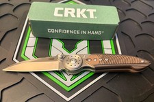 NEW CRKT Columbia River Michael Walker Lock Design 4200 Pocketknife 14C28N G10