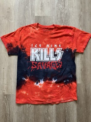 Ice Nine Kills Nowhere To Run Nowhere To Hide Shirt Sz. L Tie Dye