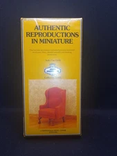 Dollhouse Miniature Chippendale Wing Chair Kit 1:12 inch scale Mini Mundus