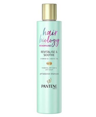 Pantene Pro-V Hair Biology MENOPAUSE Revitalise&Sothe PH Balance Shampoo 250ml