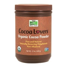 Organic Cocoa Powder 12 oz by Now Foods