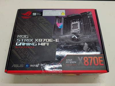 ASUS ROG STRIX X870E-E GAMING WIFI AMD AM5 X870 ATX USED *READ*