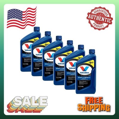 6P Valvoline Dexron VI/Mercon LV Full Synthetic Automatic Transmission Fluid 1QT