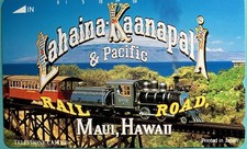 Scheda telefonica Hawaii, "LAHAINA KAANAPALI & PACIFIC" Rail Road Maui, Hawaii