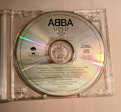 ABBA Gold Greatest Hits Pop CD Polydor 1992 314 517 007-2 Jewel Case