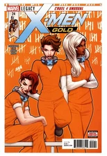 X-Men: Gold (2nd Series) #24 NM 9.4 2018  David D.NA Nakayama Cover