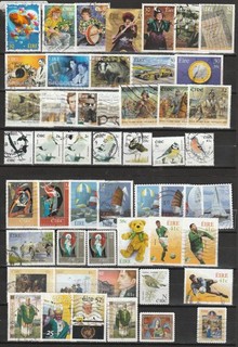 131) IRELAND EIRE 2000 /2002 USED SELECTION / SETS ALL DIFFERENT PERFECT