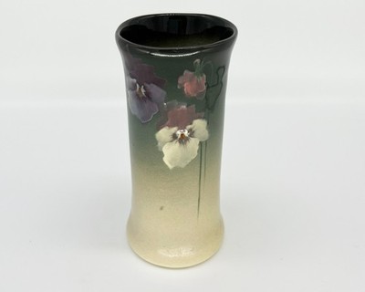 VTG. Antique Weller Eocean 1900s Albert Haubrich Art Pottery Floral Ceramic Vase