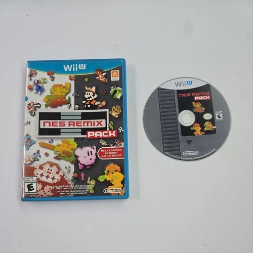 NES Remix Pack (Nintendo Wii U, 2014) free shipping!