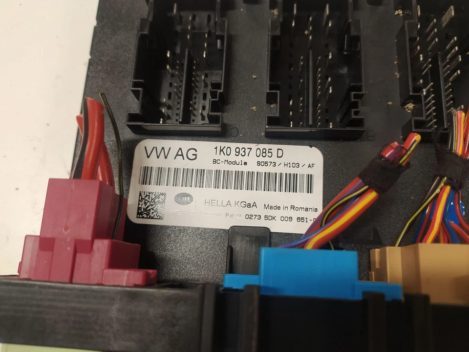 Centralina comfort VW GOLF VI 5K1 1K0937085D 1.6 Diesel 2009 28627461 - Immagine 3 di 3