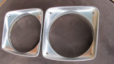 1972- 1976 Dodge Truck Ramcharger Headlight Bezel 3494217-L & 3494216-R PAIR #1