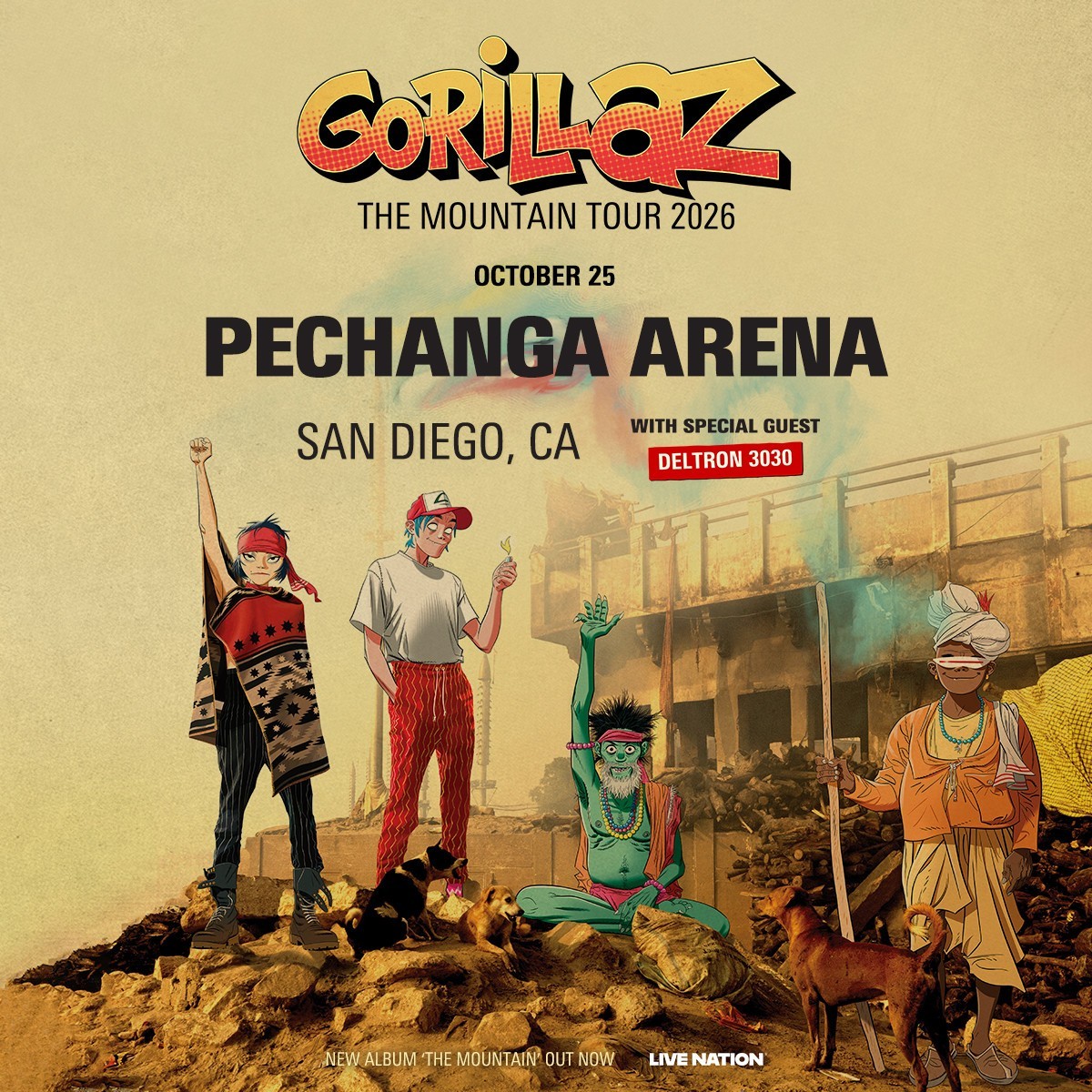 GORILLAZ/DELTRON 3030 