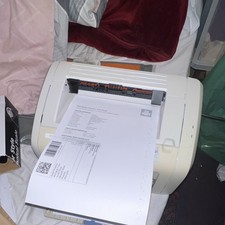 HP LaserJet 1018 B&W Laser Printer USB 600x600dpi 12ppm A4 Portable