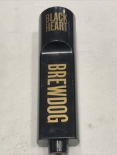 Brewdog Black heart Pump Handle Tap Handle Pub Bar Collectable