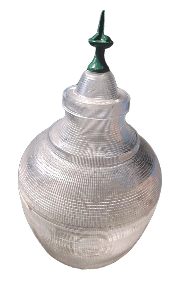 Vintage King Luminaire Glass Globe Only For Street Lamp Or Street Light - Image 2 of 4