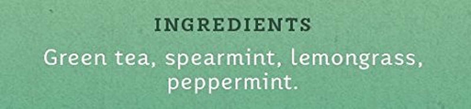 Tea Moroccan Mint Green Tea - Caffeinated, Non-Gmo Project Verified Premium Tea 