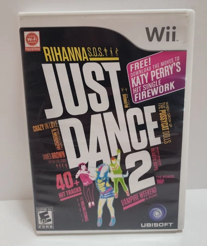 Just Dance 2 Ubisoft Nintendo Wii Game Complete CIB Tested Working