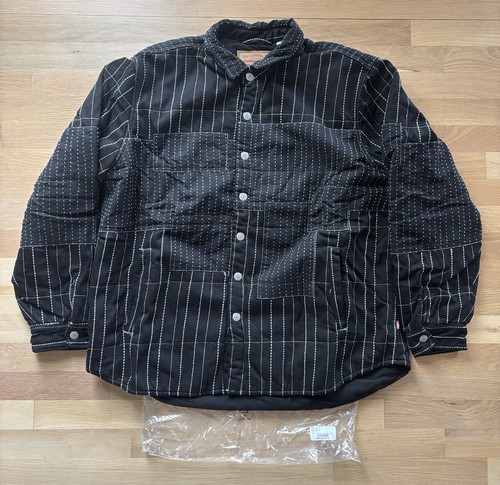 Denim Tears Peace Patchwork Padded Jacket Men’s Size XL - 第 3/11 張圖片