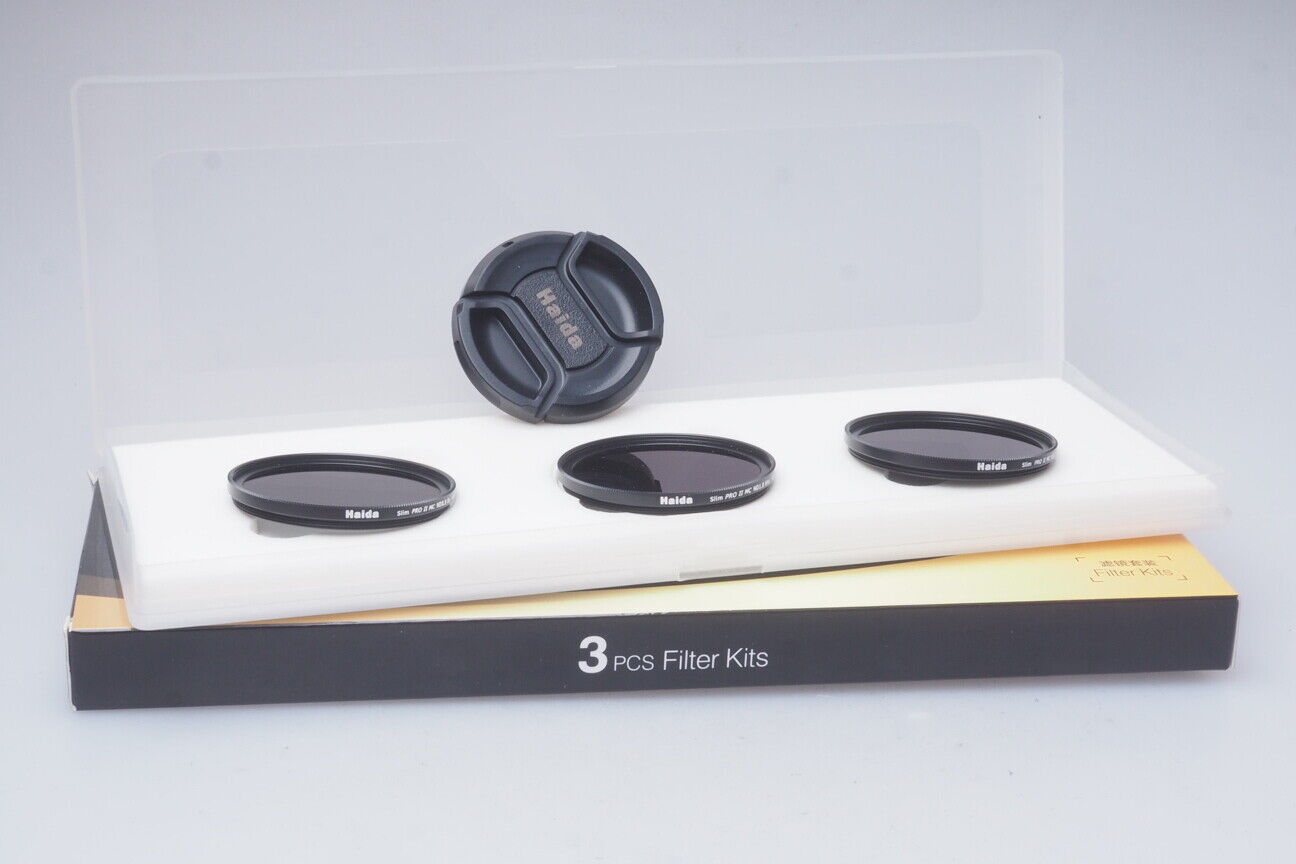 52mm Haida Pro II slim szary - Zestaw filtrów ND0.9 + ND1.8 + ND3.0  Korzystna, popularna wyprzedaż