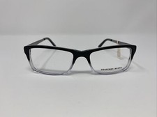 GEOFFREY BEENE Eyeglasses Frame G511 BLK B:33 53-17-145 Silver/Black/Crystal R21