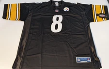 NFL PRO LINE- Pittsburg Steelers: Kenny Pickett #8 Jersery (Black, XL)