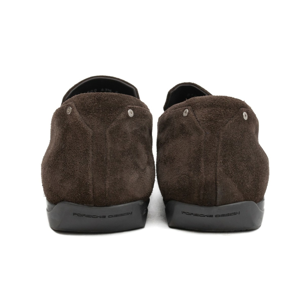 No Tariff* PORSCHE DESIGN Suede Brown Loafers Size: 10 | eBay
