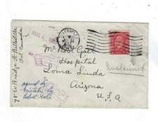 X- 1933 Belleville Ont, Canada, to Loma Linda AZ, Returned, Officially Sealed