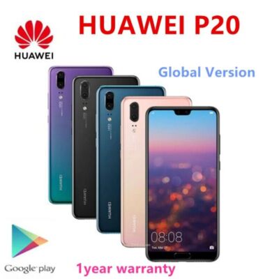 Huawei P20 EML-L29 128GB+4GB 4G Unlocked Global Version