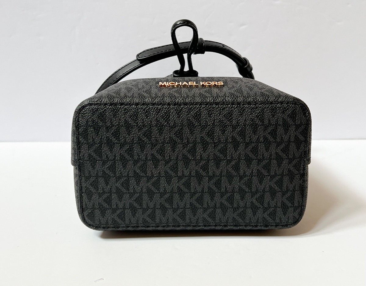 Michael Kors SURI XS MINI Bucket Crossbody Bag PVC Leather MK 