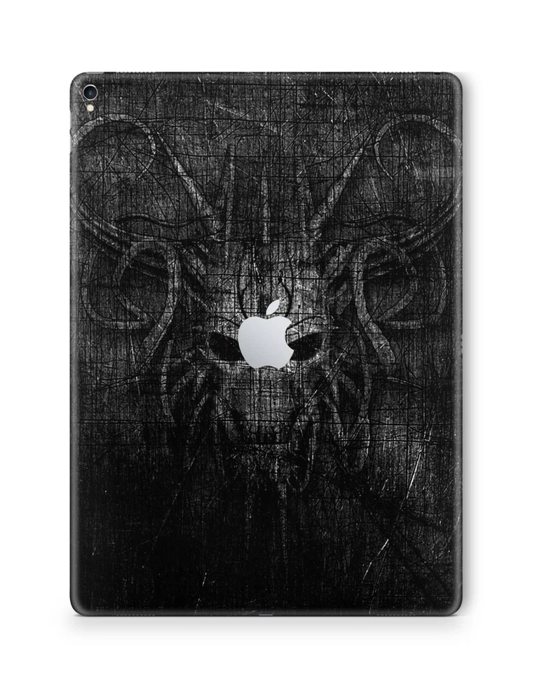 Apple iPad Skin Schutzfolie Aufkleber Design Sticker Folie Skins Black Demon - Bild 1 von 1