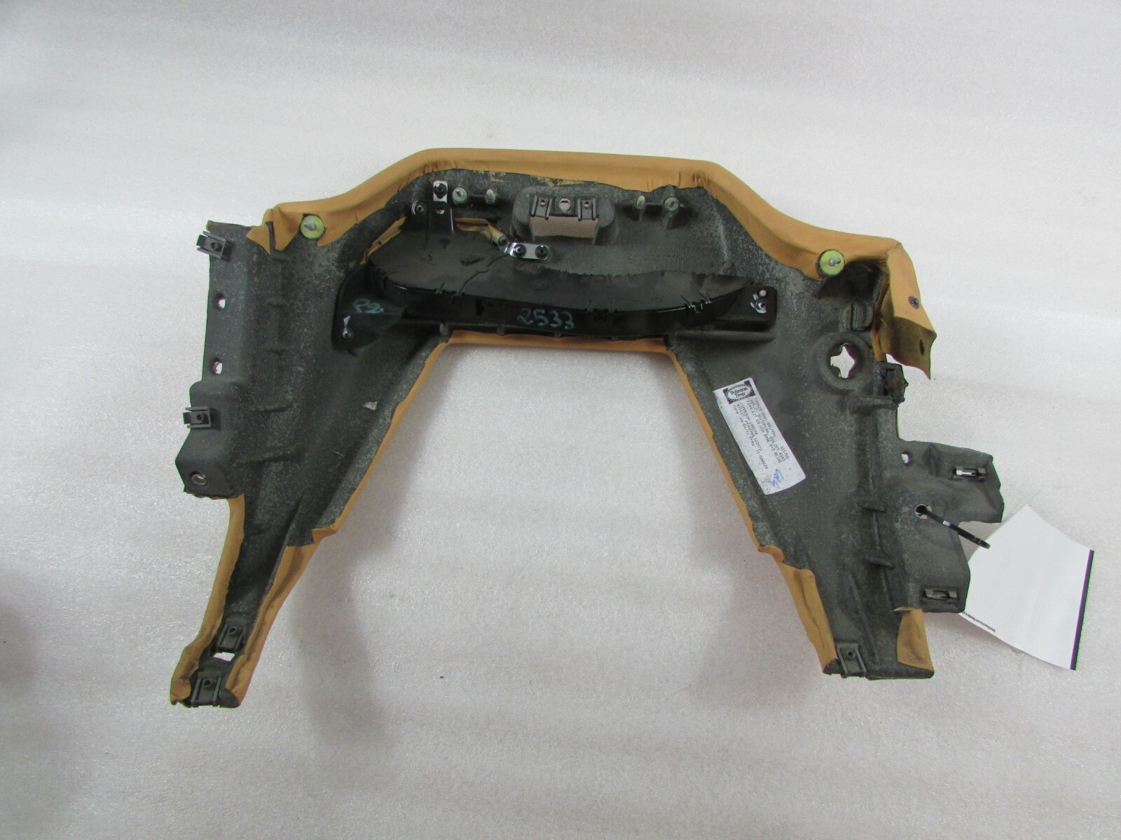 Ferrari California, Center Lower Main Dash Panel, Tan, Used, P/N 8080940